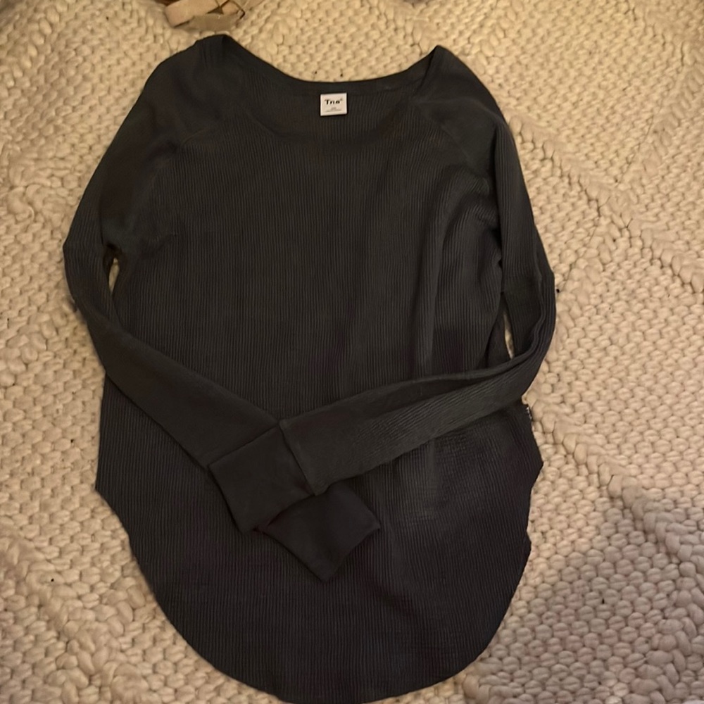Dark grey long sleeve